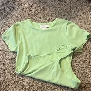 House of Harlow 1960 Light Green Short Sleeve Top
